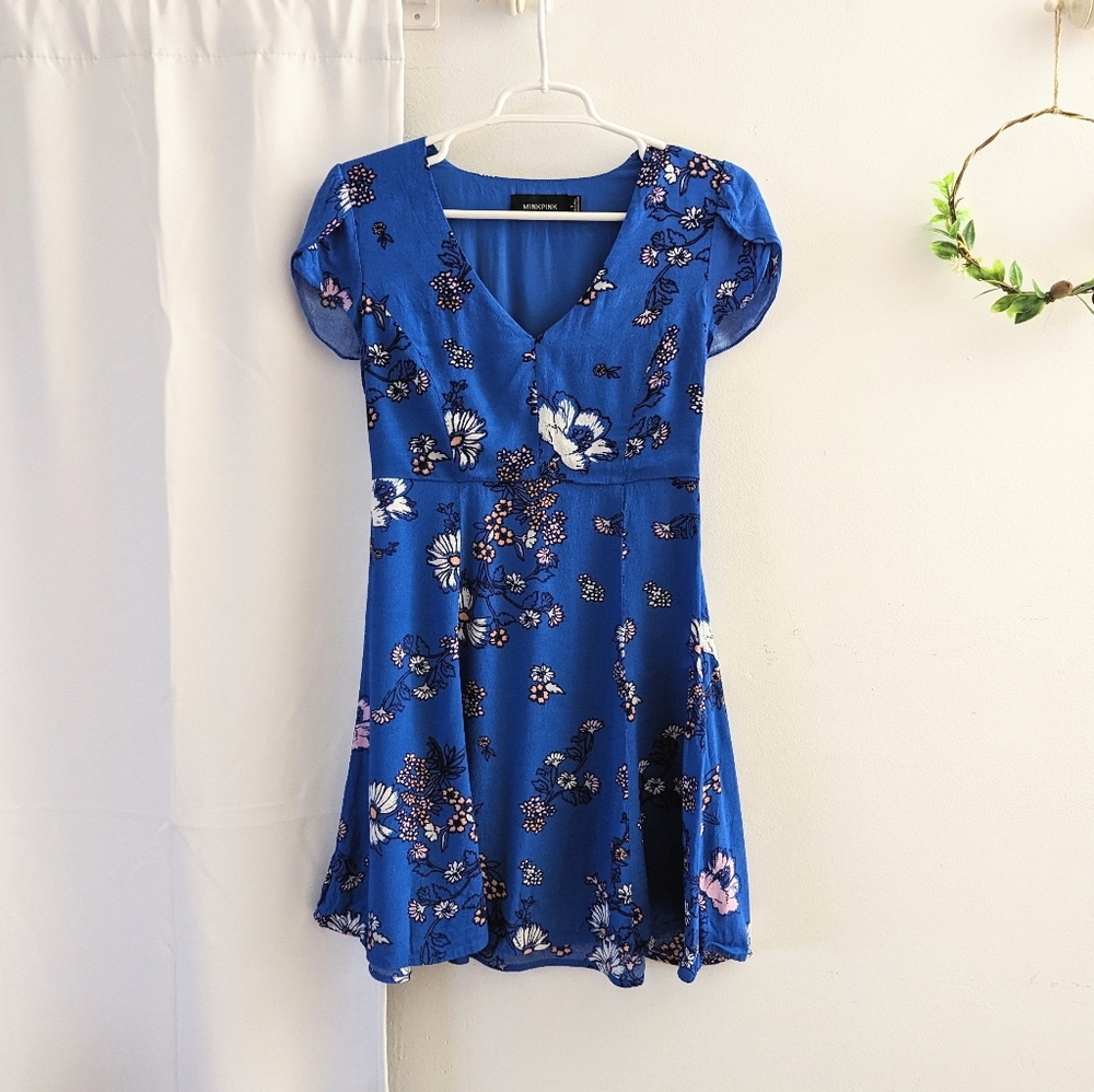 Minkpink Blue Dress 👗